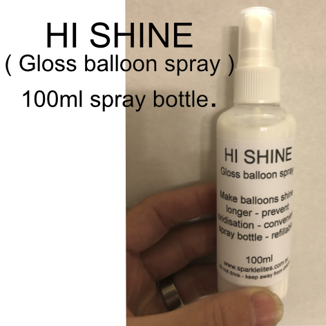 Balloon Spray Shine 